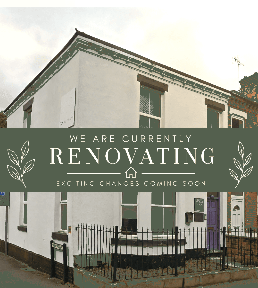 Our new private GP clinic on Ashbourne Road, Derby, currently being renovated